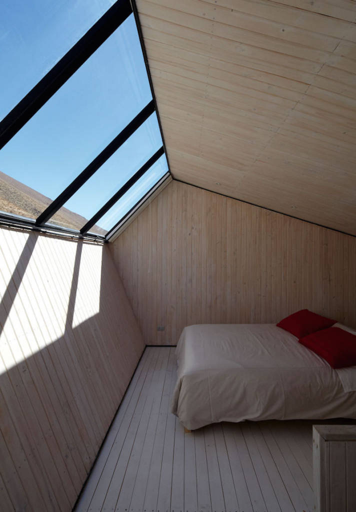 Stargazing Window Above Bed in Elqui Domos