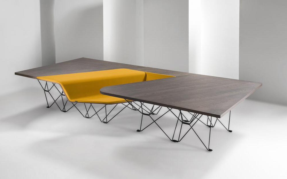 Table with Inset Seating