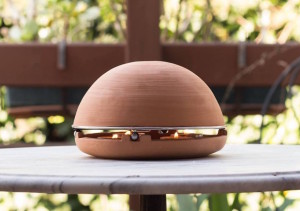 Egloo Candle-Powered Terracotta Dome Heater by Marco Zagaria