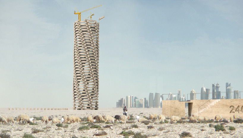 Qatar 2022 World Cup Worker Deaths Monument Concept by 1 WEEK 1 PROJECT