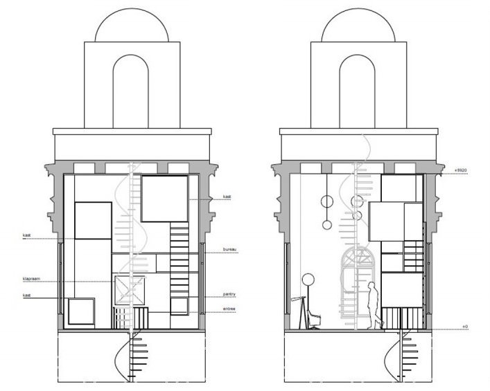 Arcihtectural Plans of the Tower Loft by i29