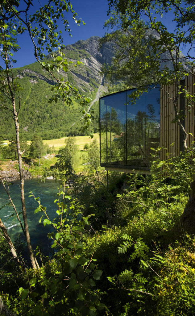 Juvet Hotel Cabin in Norwegian Scenery