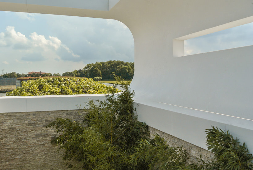 View Over Dutch Countryside from Villa New Water's Frame