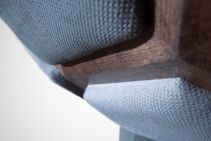 Close-up of the Quartz Chair Materials