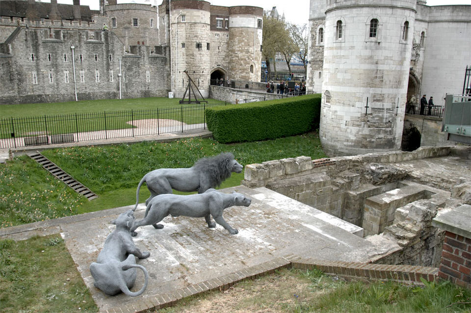 Royal Beasts Kendra Haste Scultpure Commission for Tower of London