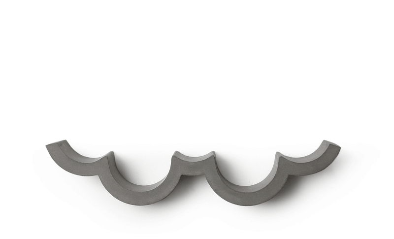 Cloud Concrete Toilet Paper Shelf Animation