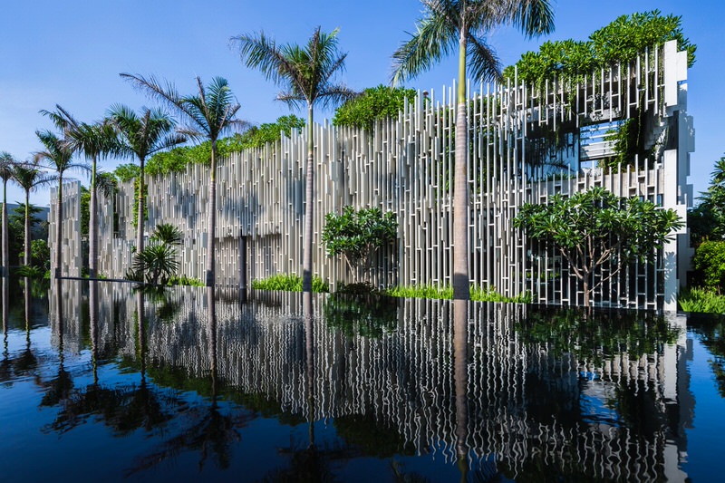 Exterior of Naman Spa in Vietnam by MIA Design Studio