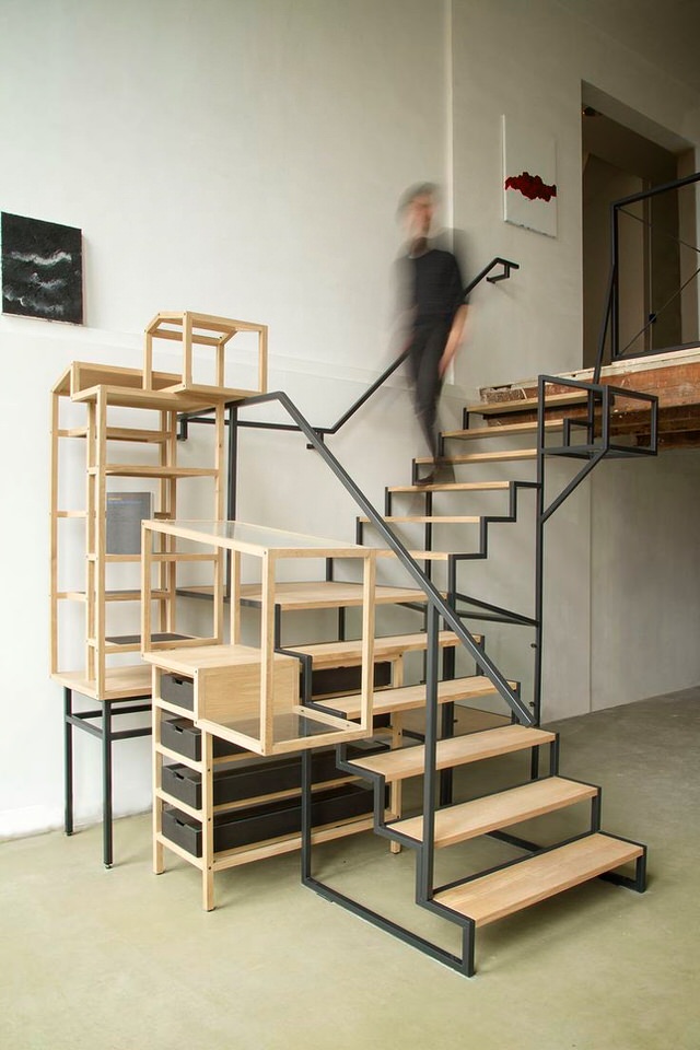 Industrial Landscape 01 Staircase Furniture by Studio Mieke Meijer