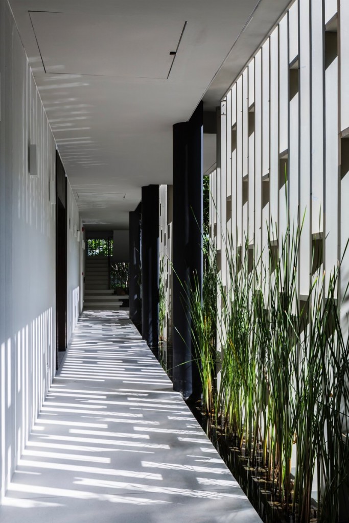 Internal Corridor of Naman Spa by MIA Design Studio