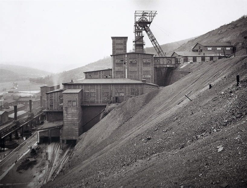 The Photograph by Bernd and Hilla Becher on which the staircase is based