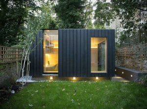 Shadow Shed: Garden Yoga Studio by Neil Dusheiko Architects